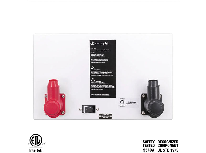 Briggs & Stratton PHI™ 3.8 Lithium Iron Phosphate (LFP) Battery, 48V 75Ah, PHI-3.8-48-M - Briggs & Stratton