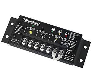 Morningstar SS-6L-12V SunSaver 6 Amp 12 Volt Solar Charge Controller with LVD - AltE Store