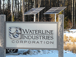 2.6 kW Pole Mounted Array at Waterline Corporate Offices