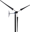 Southwest Wind Power Whisper 100 Wind Turbine with Controller, Pre-set to 24V