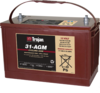 Trojan 31-AGM 12V, 100AH (20HR) AGM Sealed Battery