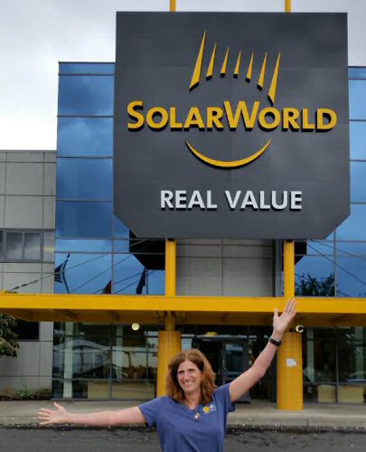 altE's Solar Queen vacays at SolarWorld