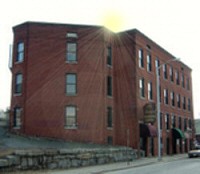 The old mill at 65 Water Street in Worcester Mass., the site of altE's third and fourth offices.
