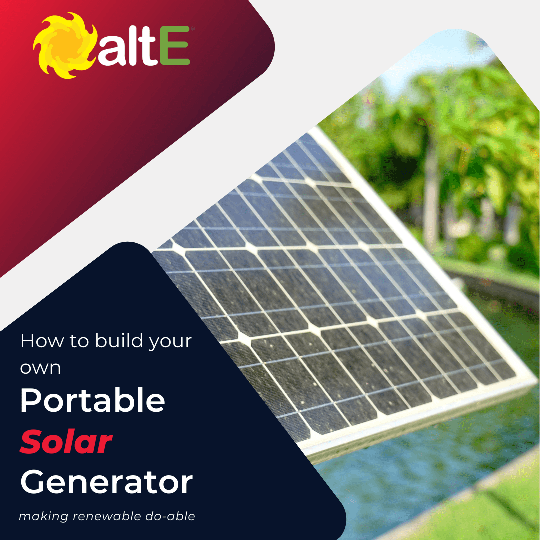 How to build your own portable solar generator | altE DIY Solar Blog