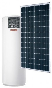solar water heating with heat pumps