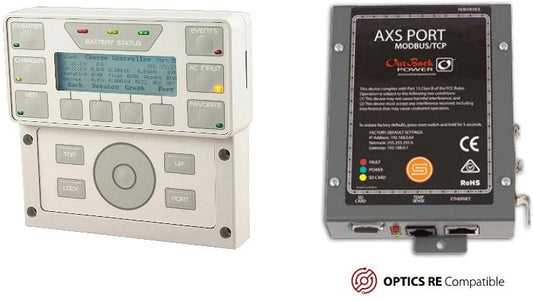 Remote Monitoring a Solar Power System with Outback Power's OpticsRE