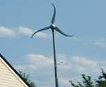 I want to get a wind turbine and install it on my roof. Is that possible?