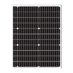 SLD Tech ST-60Q-12CD 60W 12V Monocrystalline Solar Panel Full-Size Junction Box