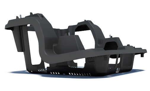 IronRidge BX Ballasted Chassis, 5° Tilt, Flat Roof – BX-5D-P1