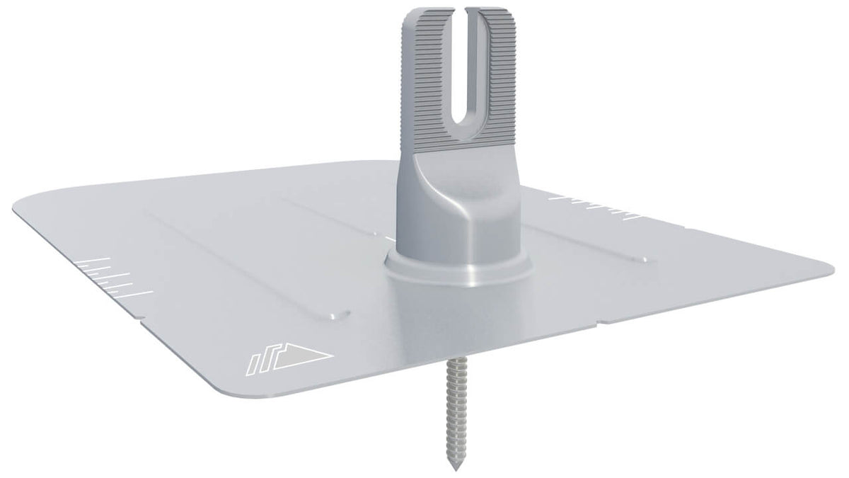 IronRidge FlashFoot2 Roof Attachment, Mill – FF2-02-M2