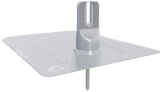 IronRidge FlashFoot2 Roof Attachment, Mill – FF2-02-M2