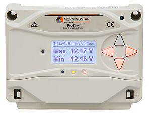 Morningstar ProStar PS-30M PWM Charge Controller – 12/24V 30A – LCD Display