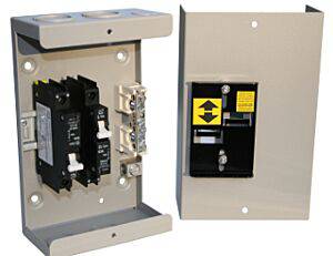 Midnite Solar MNTRANSFER-60A 60 Amp 240 Volt Dual AC Manual Transfer Switch - AltE Store