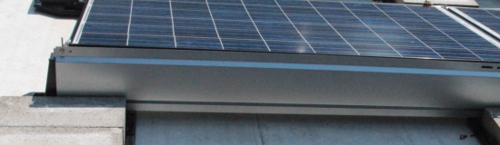 Ecolibrium Solar Inc. Ecofoot 2 Deflector Kit, 70", Galvanized