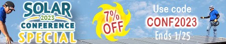 7% off in-stock items at the altE Solar Conference Special