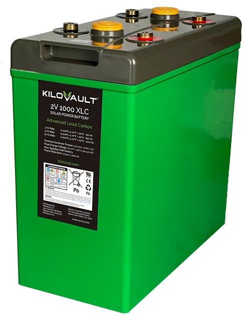 KiloVault 2V 1000 XLC Battery