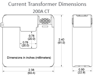 200A Current Transformer