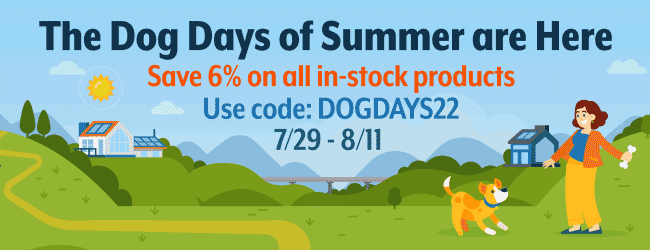 Dog Days of Summer Sale 