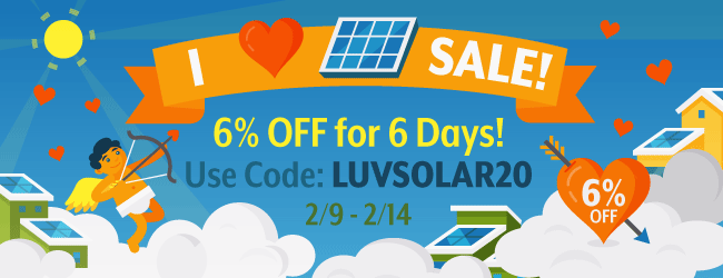 Love Solar Sale 