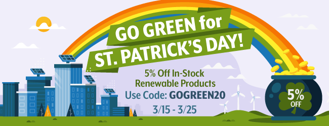 Go Green March Sale