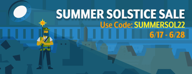 Summer Solstice 5% Off Sale 