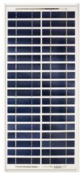 Ameresco Solar 30J 30W 12V Solar Panel with J-Box