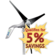 Primus Wind Power AIR 40 48 Volt DC Wind Turbine