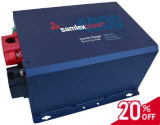 Samlex EVO 4000W 24V Pure Sine Wave Inverter/Charger 