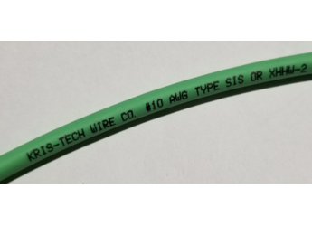 Wire by the Foot 10AWG XHHW-2 Green (GROUND)
