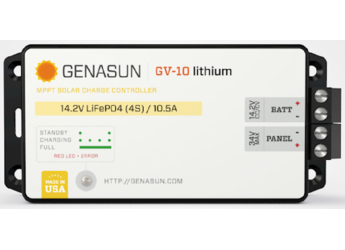 Genasun GV-10-Li-14.2V MPPT Charge Controller for Lithium Batteries