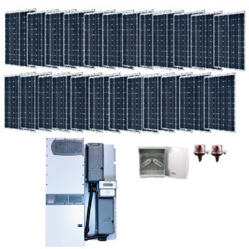 Off Grid 8.64kW Residential Solar Power System altE