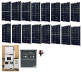 Off Grid 48kw Residential Solar Power System