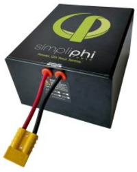 SimpliPhi Power PHI 1.4kWh Smart Tech Lithium Battery, 12V