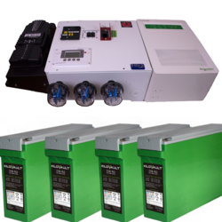 Pre-Wired SW4024, Midnite CL150 Charge Controller and 4x 2100 12v PLC Batteries