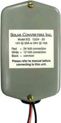 Solar Converters EQ 24/48-10A, DC to DC Up/Down Converter