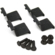IronRidge XR End Clamp Kit (4 Pack) B - Black
