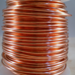 AltE Bare Copper Wire by the Foot, 6AWG,solid
