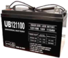 Universal Ub121100 12V, 110Ah (20Hr) Sealed Agm