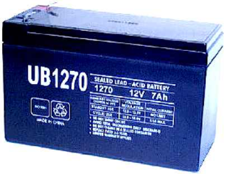 Universal Ub1280 12V, 8Ah(20Hr) Sealed Agm Battery