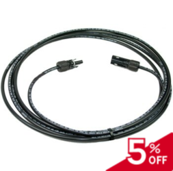 50' H4 Connector Cable #10 AWG 