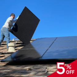 20 Panel 7.9 kW  Rooftop Solar AC Coupled Kit for KiloVault Uniti